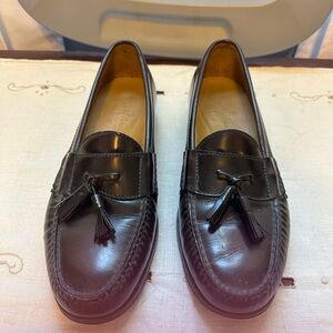 Cole Haan Espresso Tassel Loafers